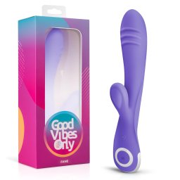 Good Vibes Only - vibrtor s krlim ramenem - stimulace klitorisu - fialov