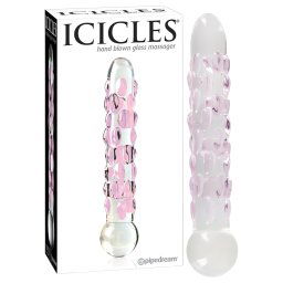 Icicles No. 7 - perlov sklenn dildo