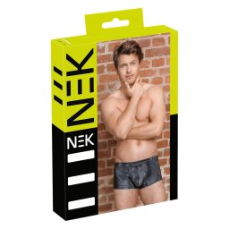 NEK - boxerky s hadm vzorem (ern)