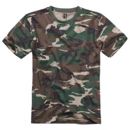 Tričko Oeko-Tex® krátký rukáv maskované WOODLAND vel. L