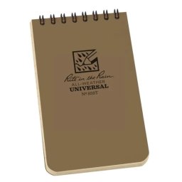 RITE IN THE RAIN blok voděodolný TOP-SPIRAL 3x5" notebook malý DESERT
