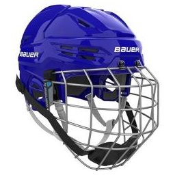 Hokejová helma Bauer Re-akt 65 Combo (1061817) červená S = obvod hlavy 53.5 - 56.5cm