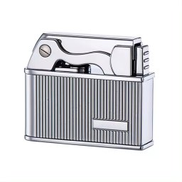 Gaira® Benzínový zapalovač 8612, Barva stříbrná