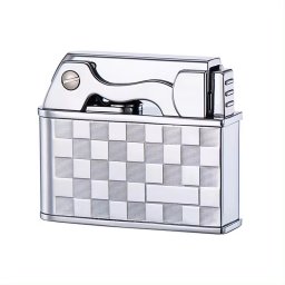 Gaira® Benzínový zapalovač 8621, Barva stříbrná