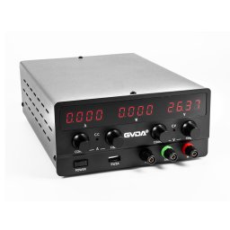 GVDA SPS-H3010 regulovatelný spínaný zdroj 30V/10A s USB výstupem 5V 2A