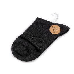 Bavlněné ponožky unisex, barva 4 antracit