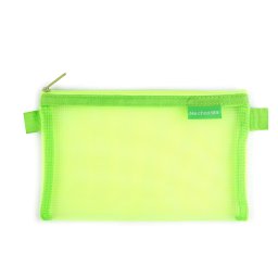 Síťované pouzdro 20x12 cm, barva 4 zelená neon