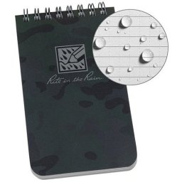 RITE IN THE RAIN blok voděodolný TOP-SPIRAL 3x5" notebook malý Night Hawk Camo