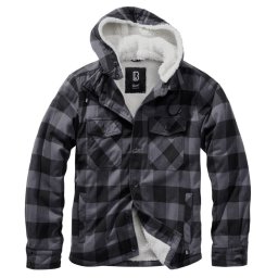 bunda pánská BRANDIT - Lumberjacket - 3172-black/grey Gingham