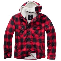 bunda pánská BRANDIT - Lumberjacket - 3172-red/black checkered