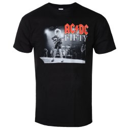tričko pánské AC/DC - Fifty Live Black - 50638200