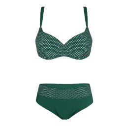 Nika Green plavky s kosticemi vyztužené S1162 XXL zelená