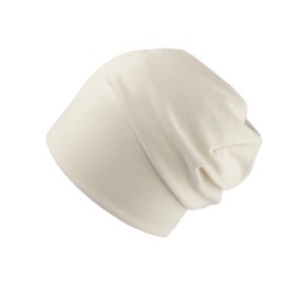 Bavlněná čepice / nákrčník unisex, barva 37 krémová světlá čepice