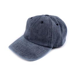 Bavlněná kšiltovka unisex, barva 2 modrá jeans