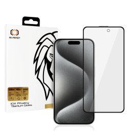 Tvrzené sklo Tel Protect 10X Privacy Titanium Glass na iPhone 15 Pro
