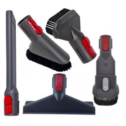 5v1 Sada malých hubic a kartáčů pro DYSON Gen5detect, V15, V12, V11, V10, V8, V7