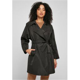 kabát dámský URBAN CLASSICS - Minimal Trench - TB4779 - black