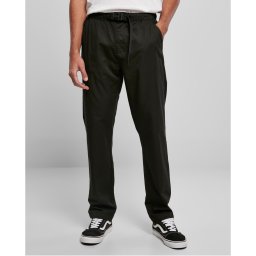 kalhoty pánské URBAN CLASSICS - Straight Leg Chino - TB3512 - black