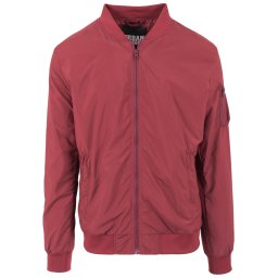 bunda pánská (bomber) URBAN CLASSICS - Light - TB1258 - burgundy