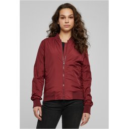bunda dámská (bomber) URBAN CLASSICS - Light - TB1217 - burgundy