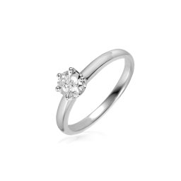 Diamantový prsten z bílého zlata Jaron IZBR312A