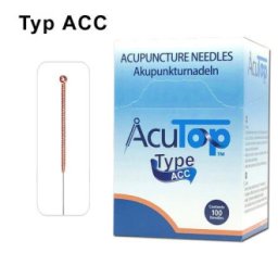 AcuTop akupunkturní jehly, typ ACC, 0,20 x 15 mm, 100 ks