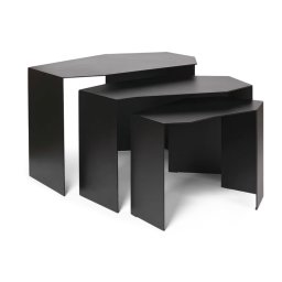 Ferm Living designové odkládací stolky Shard Cluster Tables Set of 3