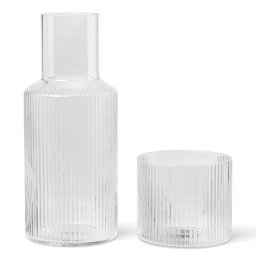 Ferm Living designové karafy Ripple Carafe Set