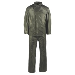 Komplet nepromokavý PVC ZELENÝ vel. 4XL