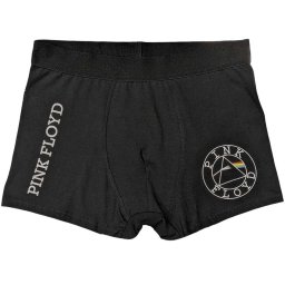 boxerky pánské Pink Floyd - Circle Logo - ROCK OFF - PFBX147MB