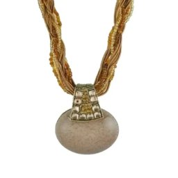 Gaira® Náhrdelník Tenochtitlan 31202, Barva hnědá