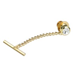 Gaira® Brož do kravaty 340062, Barva čirá