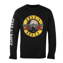 mikina pánská Guns N' Roses - Classic Logo - ROCK OFF - GNRSWT04MB