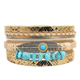 Gaira® Náramek Boho 3157, Barva krémová