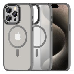 Pouzdro Tech-Protect MagMat 2 MagSafe iPhone 15 Pro - Matte Titanium