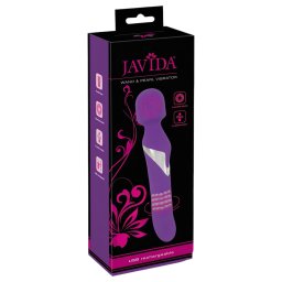 Javida - masn a vibrtor 2v1 - perlov, fialov