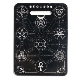 degustační prkénko (dekorace) ALCHEMY GOTHIC - Magic Symbols - CT2