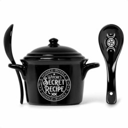 hrnek se lžičkou ALCHEMY GOTHIC - Witches Secret Recipe - MRB6