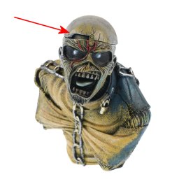 dekorace (krabička) Iron Maiden - Piece of Mind Bust - POŠKOZENÉ - MY613
