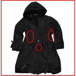 kabát dámský POIZEN INDUSTRIES - ALICE - BLACK ROSE - POŠKOZENÉ - MY594