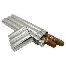 Gaira® Placatka 60ml s pouzdrem na doutníky 8224