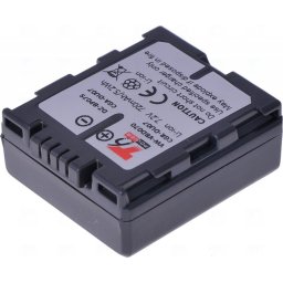 Baterie T6 power CGR-DU07, VW-VBD070, CGA-DU07, CGA-DU07A/1B, DZ-BP07S, CGR-DU06, CGA-DU06, CGA-DU06A/1B, CGA-DU07E/1B, BZ-BP14S, BZ-BP14SW, šedá
