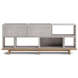 Lyon Beton designové komody Dice Sideboard 2M5L (šířka 229.5 cm)