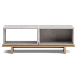 Lyon Beton designové komody Dice Lowboard 2L (šířka 154 cm)