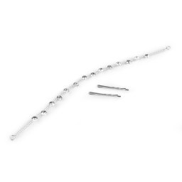 Štrasová ozdoba / čelenka do vlasů, barva 2 crystal broušené kamínky