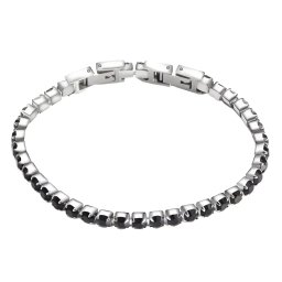 Gaira® Náramek 3284 Silver, Barva černá