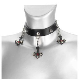 obojek Chained cross - LSF9 94