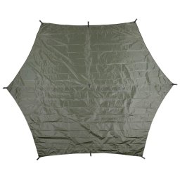 MFH plachta nepromokavá Hexagon-Tarp 3,4 x 3,1 m ZELENÁ