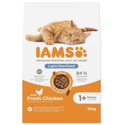 IAMS Cat Adult Light Sterilised Chicken 10 kg