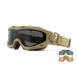WILEY X brýle taktické SPEAR DUAL LENS sada 3 skla TAN rám